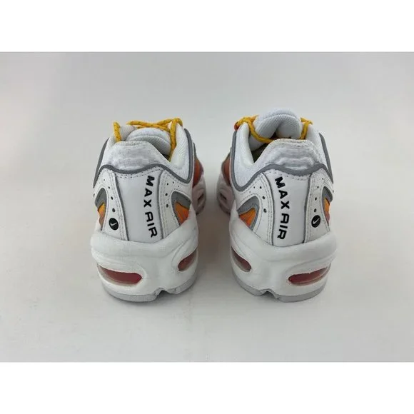 Nike Air Max Tailwind 4 NRG White Orange Women's Sneakers Shoes - Picture 10 of 12